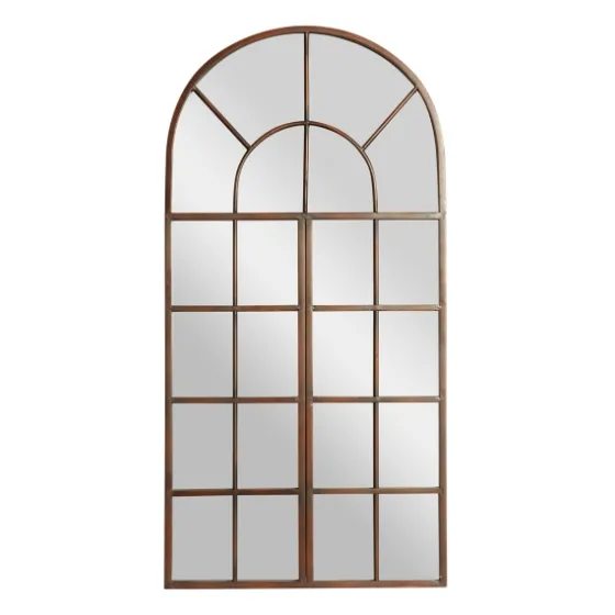 Metal Arch Frame Windowpane Wall Mirror-Kirkland's Home Cheap