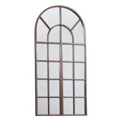 Metal Arch Frame Windowpane Wall Mirror-Kirkland's Home Cheap