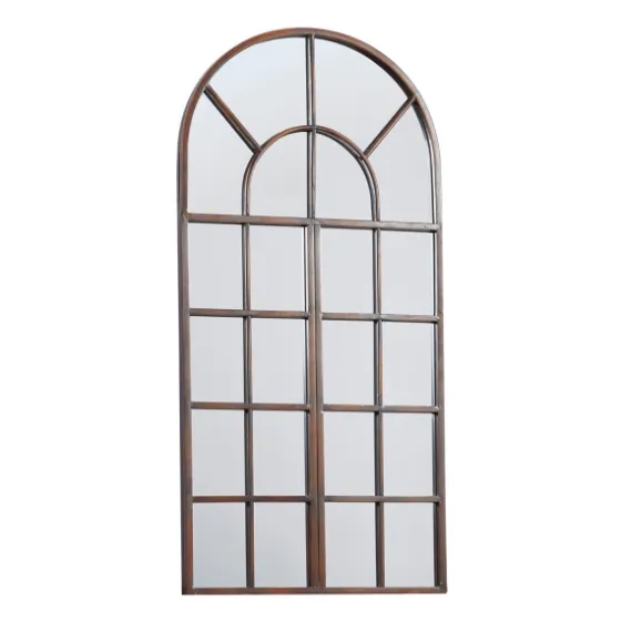Metal Arch Frame Windowpane Wall Mirror-Kirkland's Home Cheap