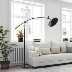 Metal Arched Modern Floor Lamp-Kirkland's Home Best