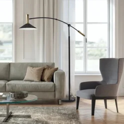 Metal Arched Modern Floor Lamp-Kirkland's Home Best