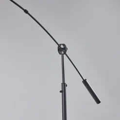 Metal Arched Oversized Shade Floor Lamp-Kirkland's Home Shop