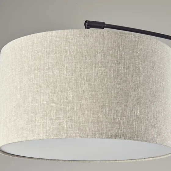 Metal Arched Oversized Shade Floor Lamp-Kirkland's Home Shop