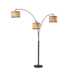 Metal 3-Arm Arched Floor Lamp-Kirkland's Home Shop