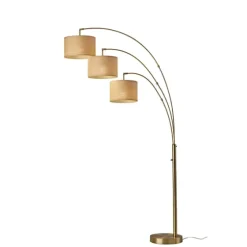 Metal 3-Arm Arched Floor Lamp-Kirkland's Home Cheap