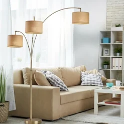 Metal 3-Arm Arched Floor Lamp-Kirkland's Home Cheap