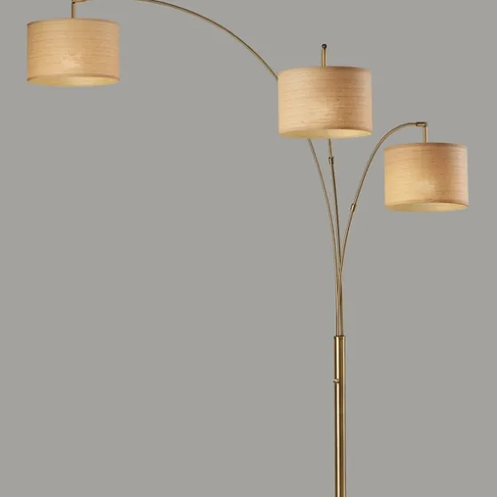 Metal 3-Arm Arched Floor Lamp-Kirkland's Home Cheap