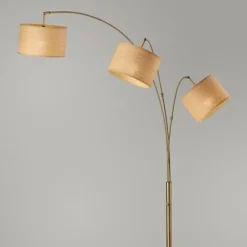 Metal 3-Arm Arched Floor Lamp-Kirkland's Home Cheap