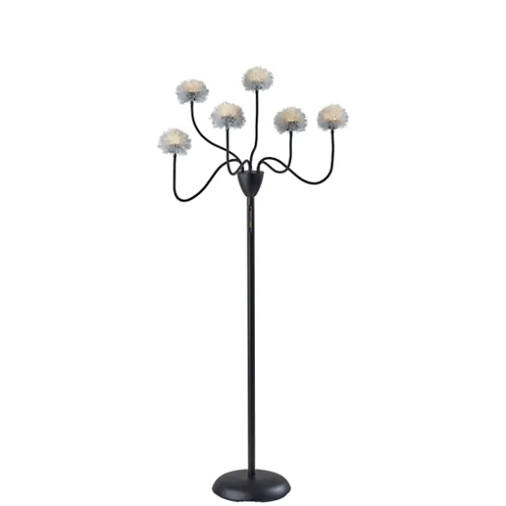 Metal 6-Arm Pom Pom Floor Lamp-Kirkland's Home Outlet