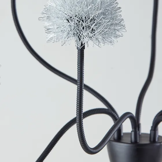 Metal 6-Arm Pom Pom Floor Lamp-Kirkland's Home Outlet