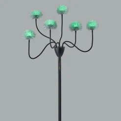 Metal 6-Arm Pom Pom Floor Lamp-Kirkland's Home Outlet