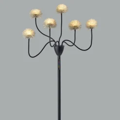 Metal 6-Arm Pom Pom Floor Lamp-Kirkland's Home Outlet