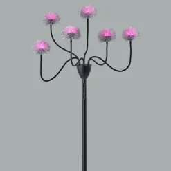 Metal 6-Arm Pom Pom Floor Lamp-Kirkland's Home Outlet