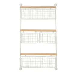 Metal 4-Basket Wall Shelf-Kirkland's Home Cheap
