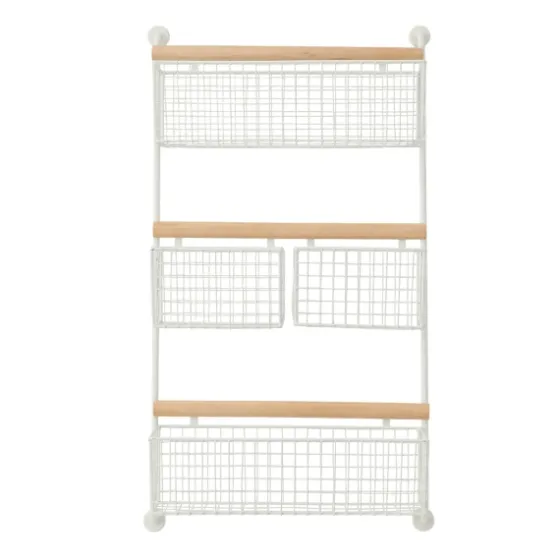 Metal 4-Basket Wall Shelf-Kirkland's Home Cheap
