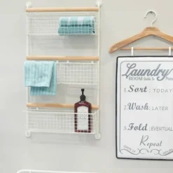 Metal 4-Basket Wall Shelf-Kirkland's Home Cheap