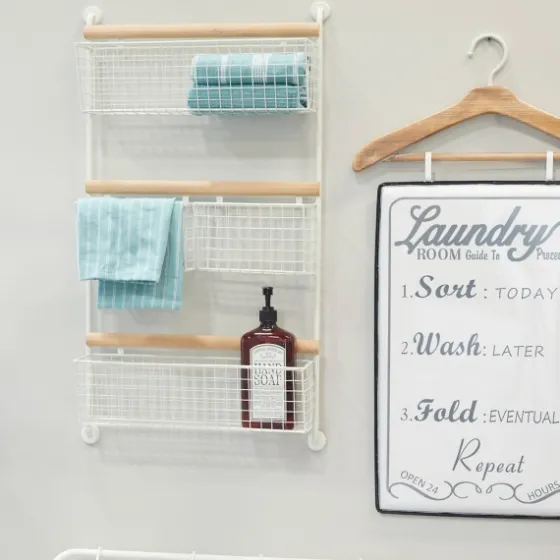 Metal 4-Basket Wall Shelf-Kirkland's Home Cheap