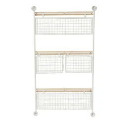 Metal 4-Basket Wall Shelf-Kirkland's Home Cheap
