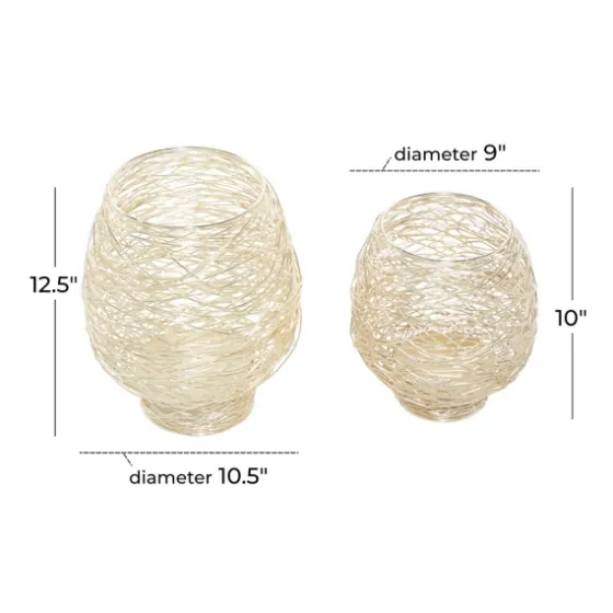 Metal Bird'S Nest Votive Holders, Set Of 2-Kirkland's Home Sale
