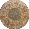 Metal Carved Floral Wall Sculpture-Kirkland's Home Flash Sale