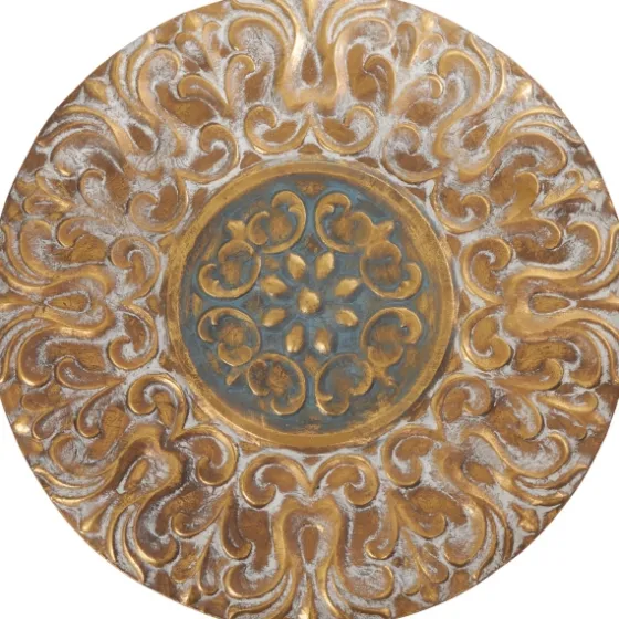 Metal Carved Floral Wall Sculpture-Kirkland's Home Flash Sale