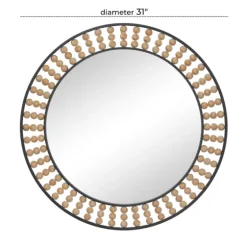 Metal Coen Bohemian Wall Mirror-Kirkland's Home Best Sale