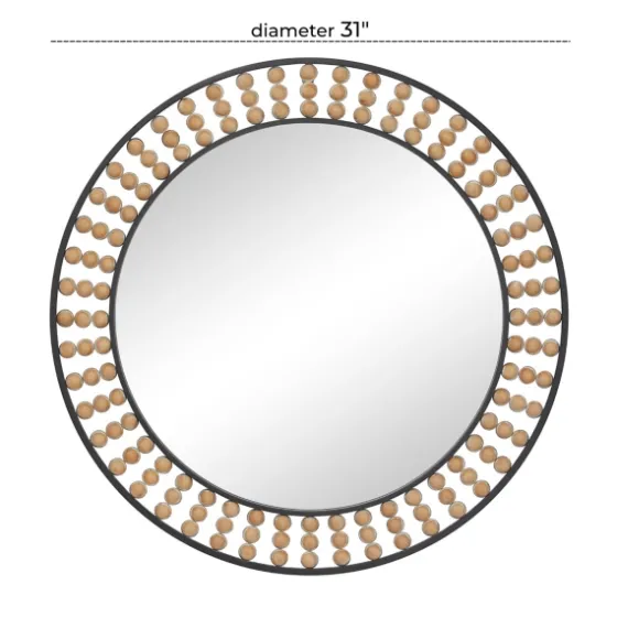 Metal Coen Bohemian Wall Mirror-Kirkland's Home Best Sale