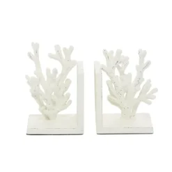 Metal Coral Bookends, Set Of 2-Kirkland's Home Shop