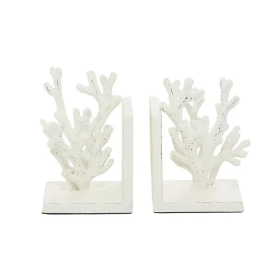 Metal Coral Bookends, Set Of 2-Kirkland's Home Shop