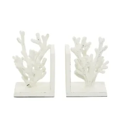 Metal Coral Bookends, Set Of 2-Kirkland's Home Shop