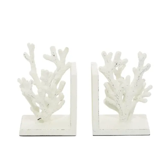 Metal Coral Bookends, Set Of 2-Kirkland's Home Shop