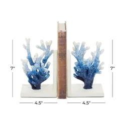 Metal Coral Bookends, Set Of 2-Kirkland's Home Discount