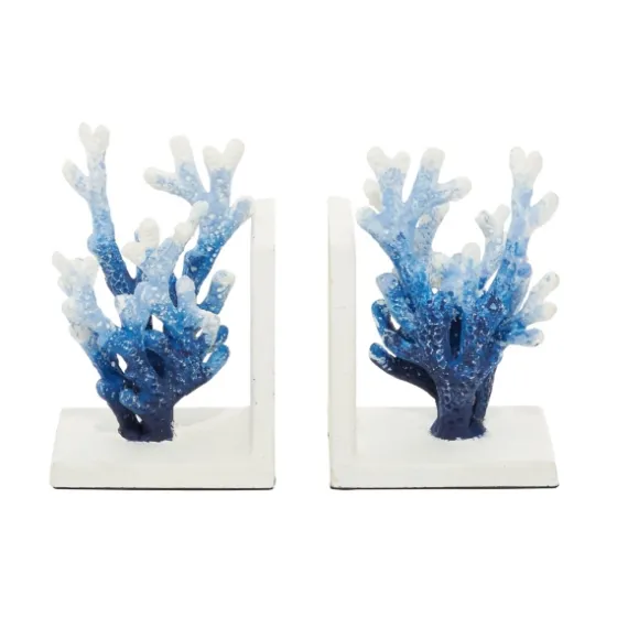Metal Coral Bookends, Set Of 2-Kirkland's Home Discount