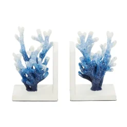 Metal Coral Bookends, Set Of 2-Kirkland's Home Discount