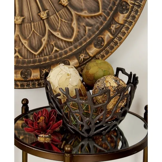 Metal Coral Frame Bowls, Set Of 2-Kirkland's Home Hot