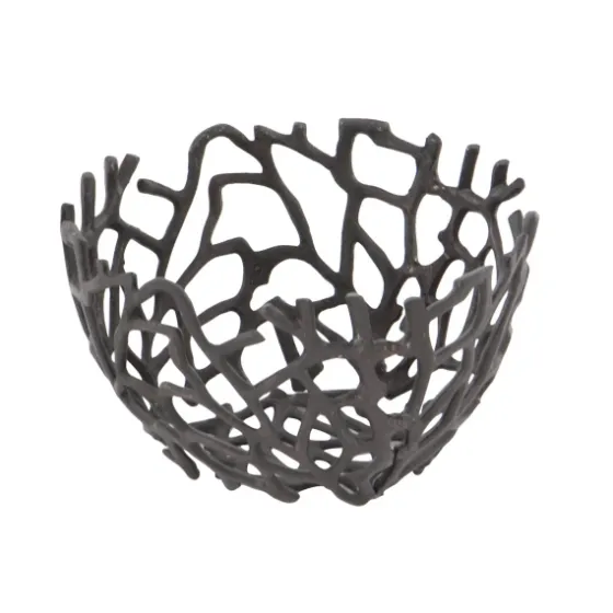 Metal Coral Frame Bowls, Set Of 2-Kirkland's Home Hot