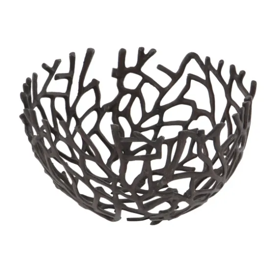 Metal Coral Frame Bowls, Set Of 2-Kirkland's Home Hot