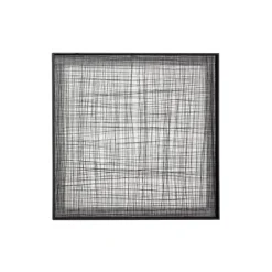Metal Crosshatch Mesh Framed Wall Sculpture-Kirkland's Home Clearance
