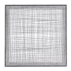 Metal Crosshatch Mesh Framed Wall Sculpture-Kirkland's Home Clearance