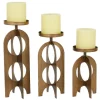 Metal Cutout Candle Holders, Set Of 3-Kirkland's Home Shop