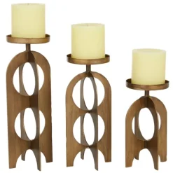 Metal Cutout Candle Holders, Set Of 3-Kirkland's Home Shop