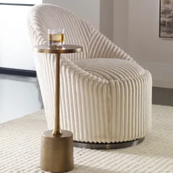 Metal Cylinder Base Cocktail Table-Kirkland's Home Fashion