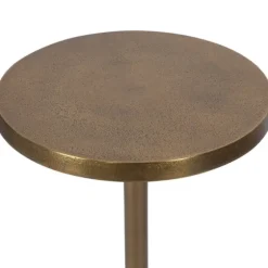 Metal Cylinder Base Cocktail Table-Kirkland's Home Fashion