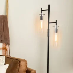 Metal Cylinder Shade Floor Lamp-Kirkland's Home New