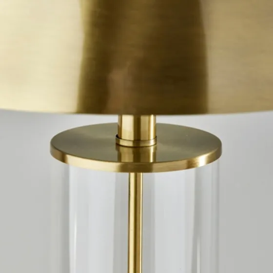 Metal Dome And Clear Glass Table Lamp-Kirkland's Home New