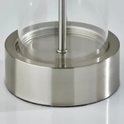 Metal Dome And Clear Glass Table Lamp-Kirkland's Home Fashion