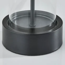 Metal Dome And Clear Glass Table Lamp-Kirkland's Home Discount