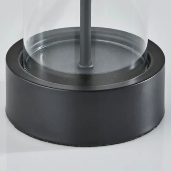 Metal Dome And Clear Glass Table Lamp-Kirkland's Home Discount