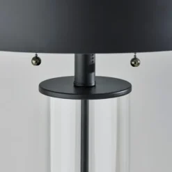 Metal Dome And Clear Glass Table Lamp-Kirkland's Home Discount