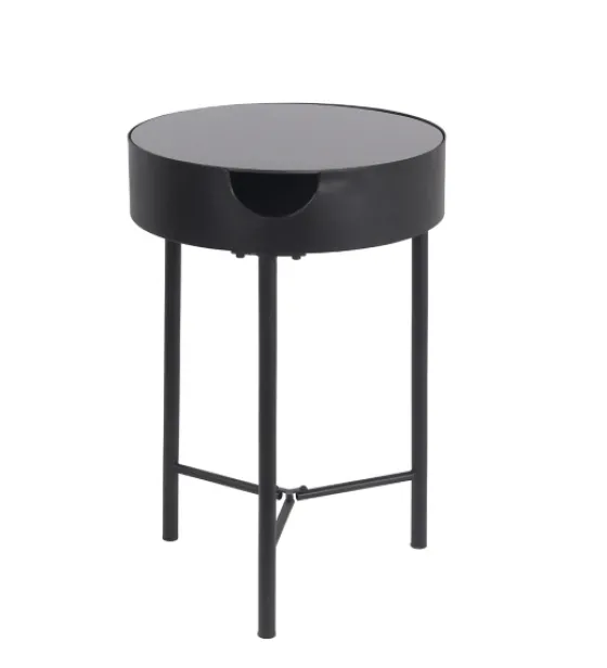 Metal 1-Drawer Side Table-Kirkland's Home Fashion